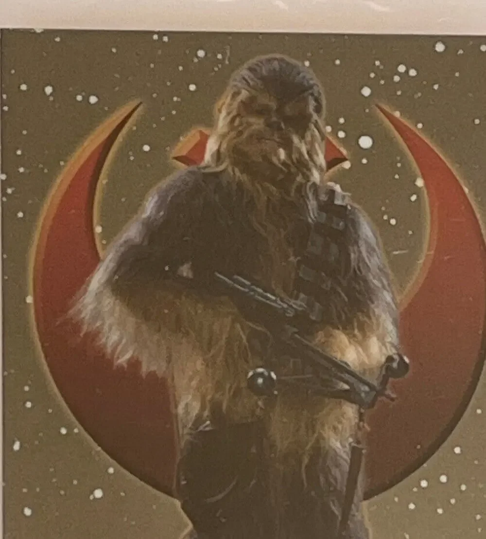 2016 Topps Chrome Star Wars The Force Awakens Heroes Of The Resistance Chewbacca